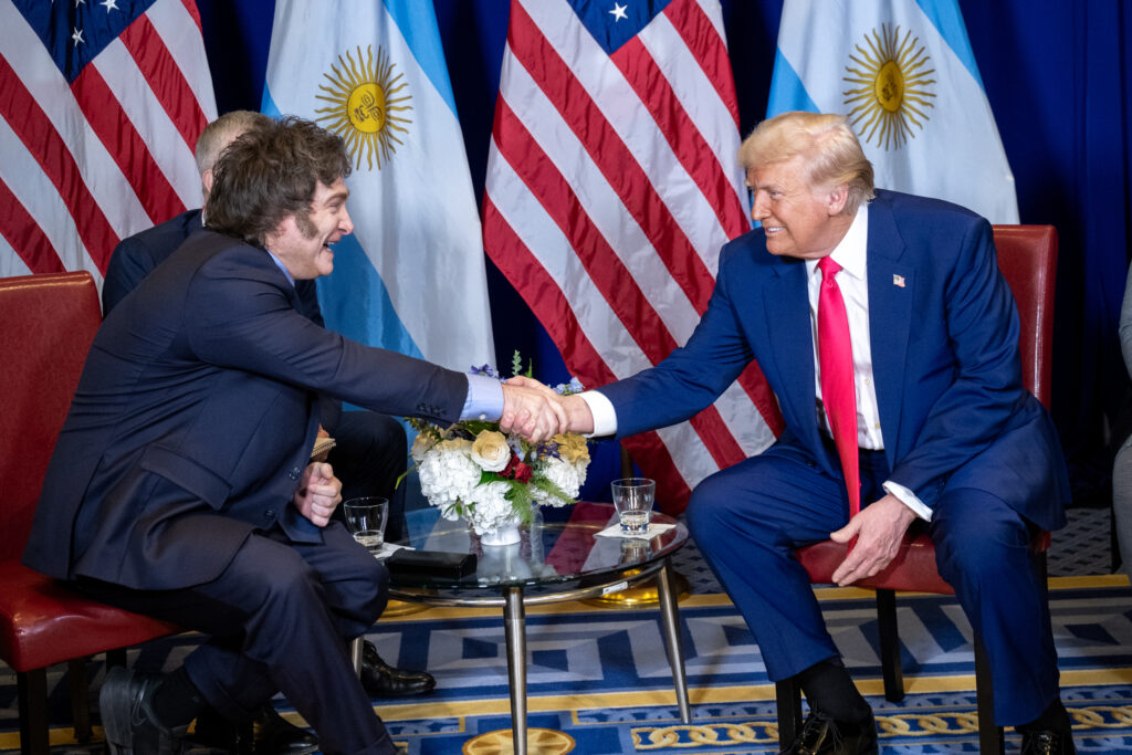 Milei Trump