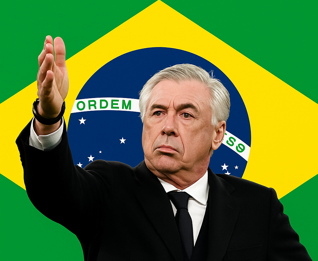Carlo Ancelotti seleção brasileira