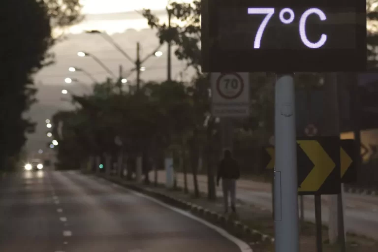 campinas 7ºC manhã mais fria do ano