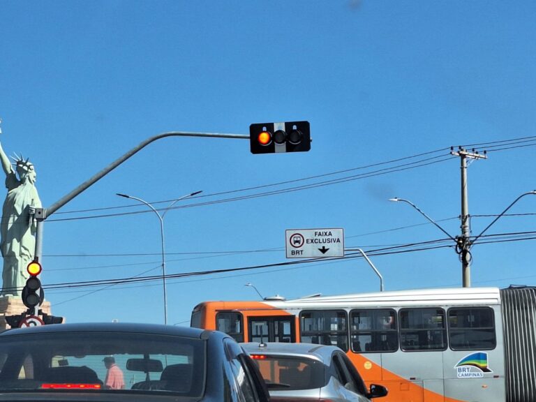 faixas de ônibus exclusivas Campinas
