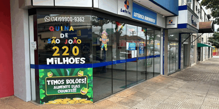 Aposta de Ourinhos ganha na Mega-Sena