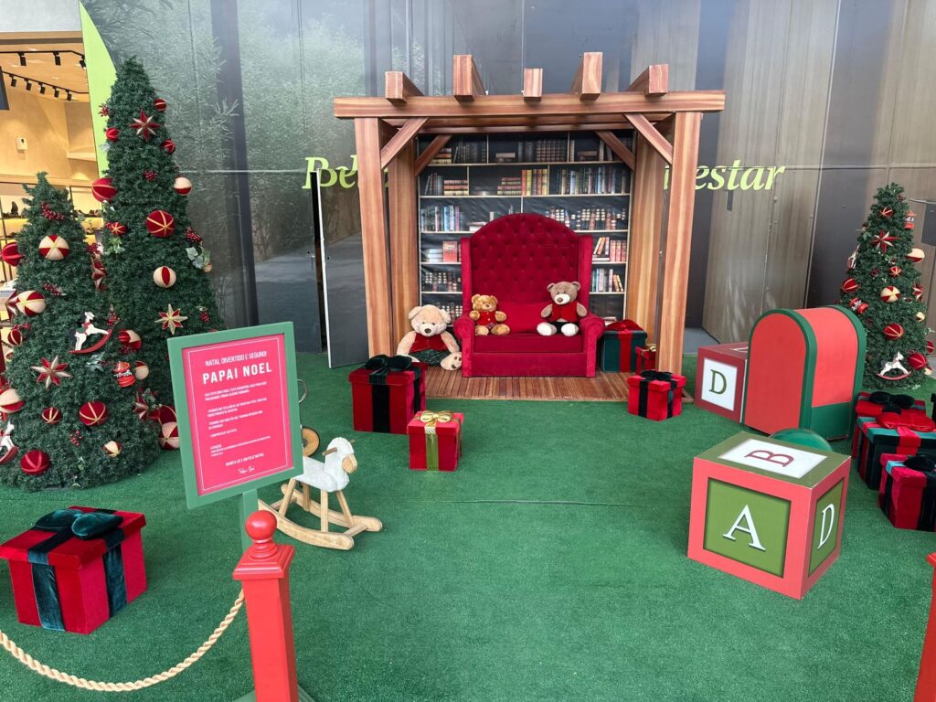 Americana Shopping celebra seu primeiro Natal com chegada do Papai Noel