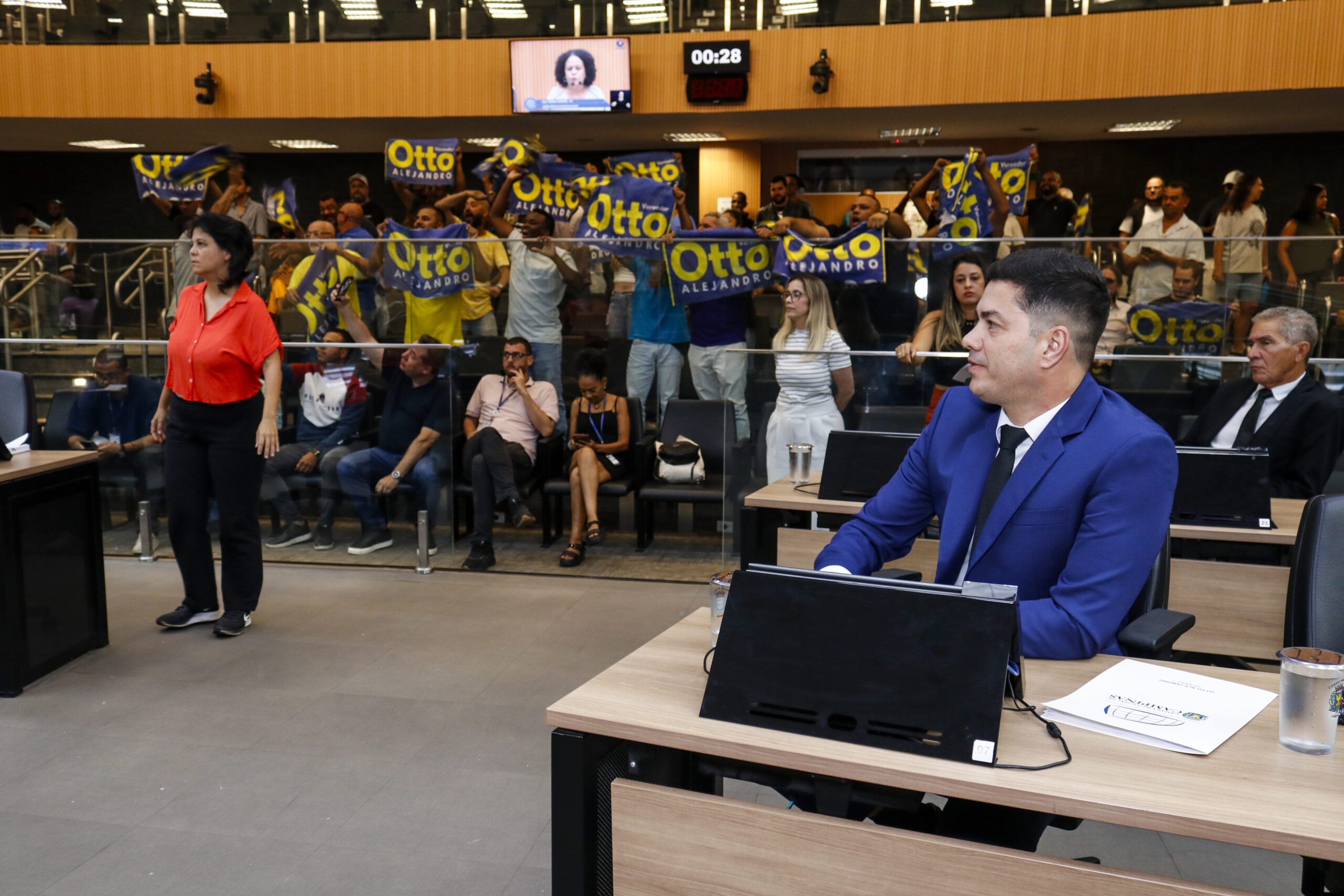 Vereador Otto Alejandro, acusado de violência contra mulher. Foto- Álvaro Jr