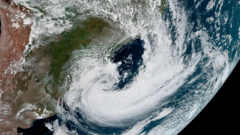 balanço geral ciclone extratropical no Brasil