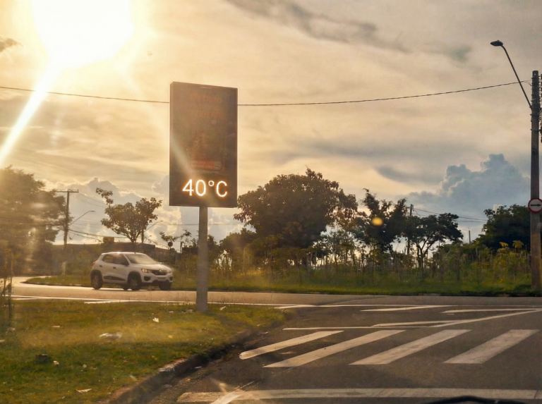 calor Campinas acima 40ºC sensação térmica