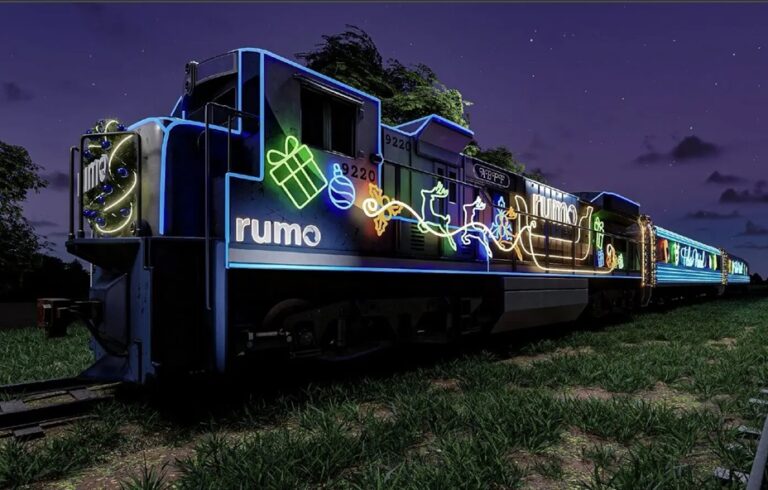 trem iluminado campinas