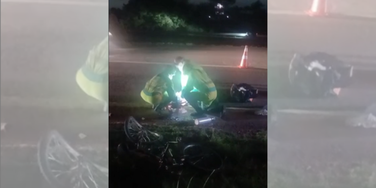 Ciclista morre após ser atingido por carro na Rodovia Zeferino Vaz, em Paulínia