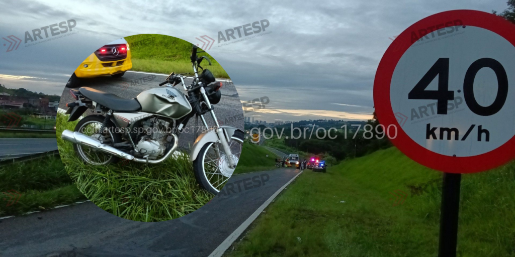 Motociclista morre após atropelar animal silvestre na Rodovia Anhanguera, em Campinas