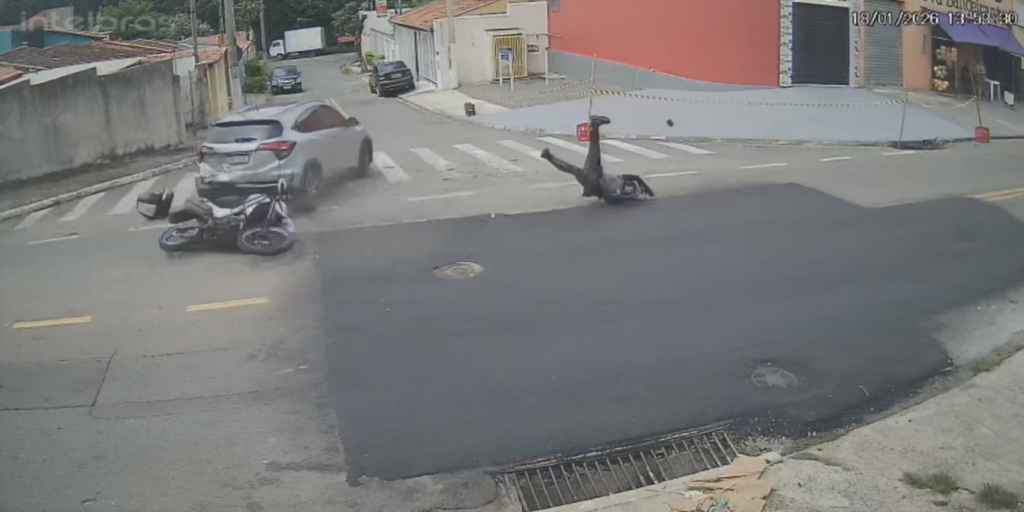 Policial militar sofre acidente durante perseguição em Campinas