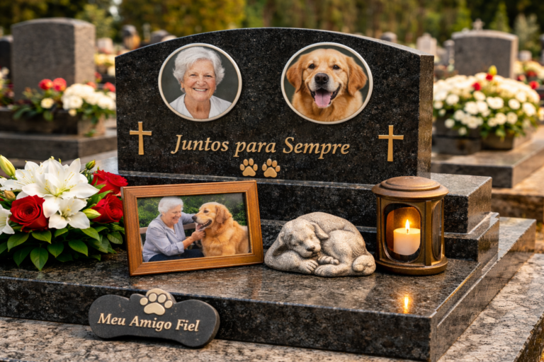 Cachorros e gatos podem ser enterrados com tutores em São Paulo