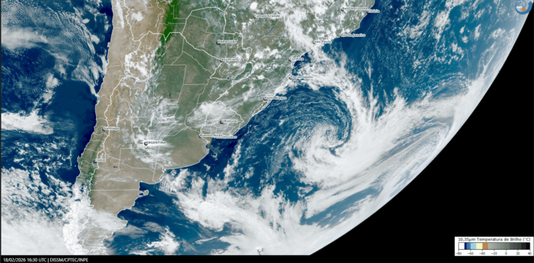 Ciclone atua com frente fria e Campinas pode ter temporais; Veja as imagens